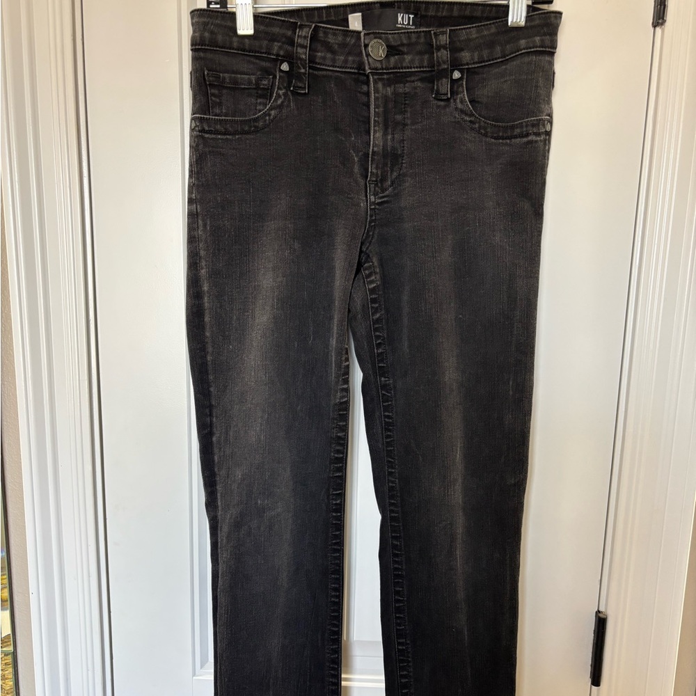 Kut from the Kloth Charcoal Skinny Jeans